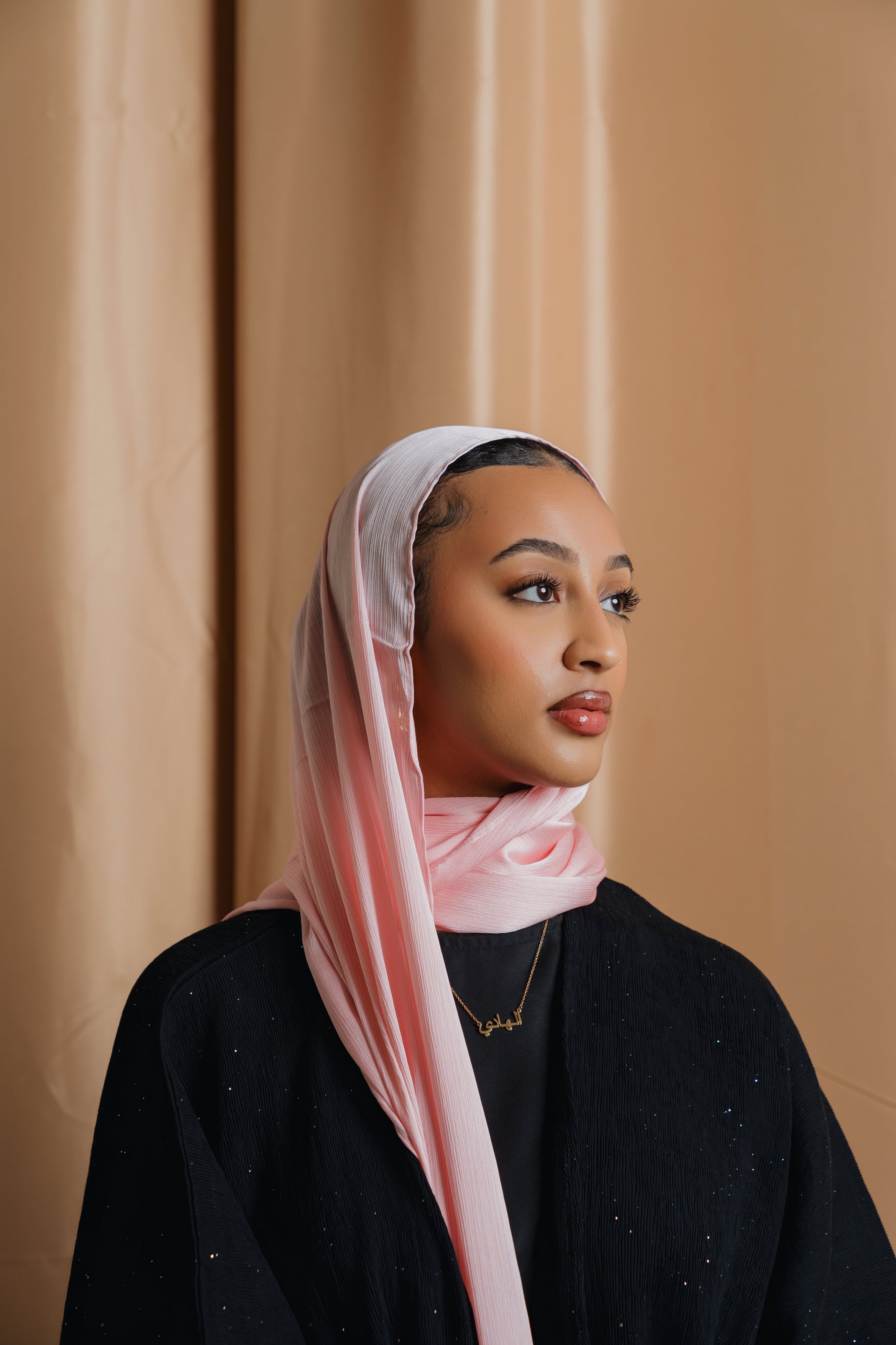 Satin Crinkle Hijab
