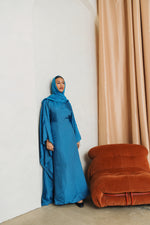 Load image into Gallery viewer, Royal Blue Kaftan Dress

