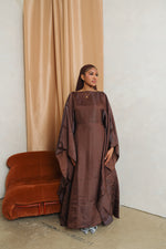 Load image into Gallery viewer, Brown Kaftan Dress

