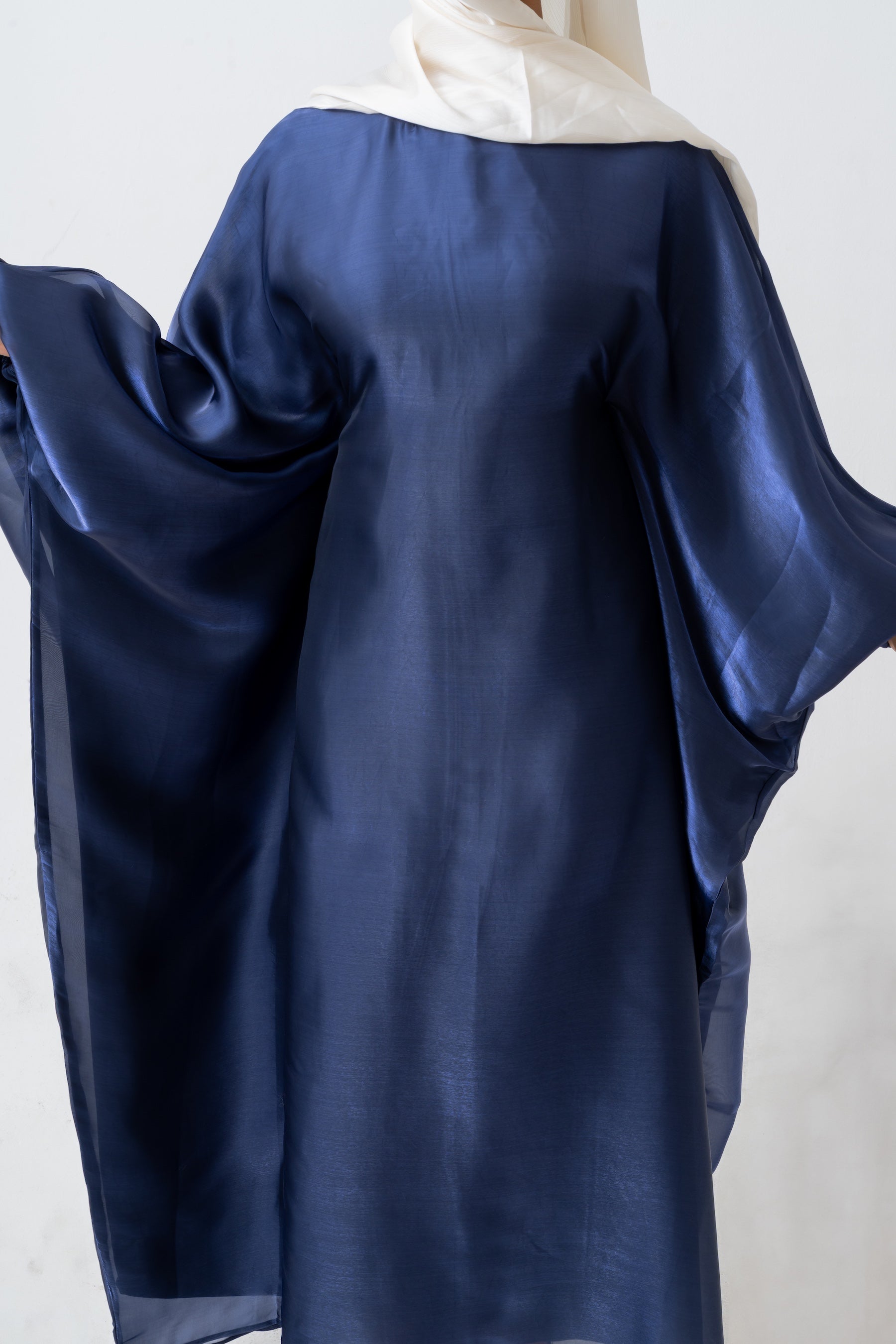 Navy Kaftan Dress