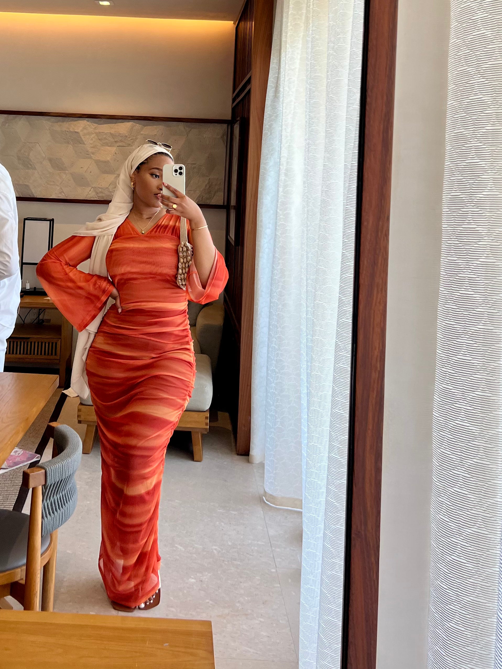 Ruched best sale maxi dress